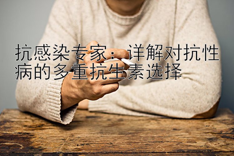 抗感染专家：详解对抗性病的多重抗生素选择