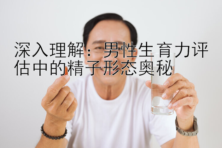 深入理解：男性生育力评估中的精子形态奥秘